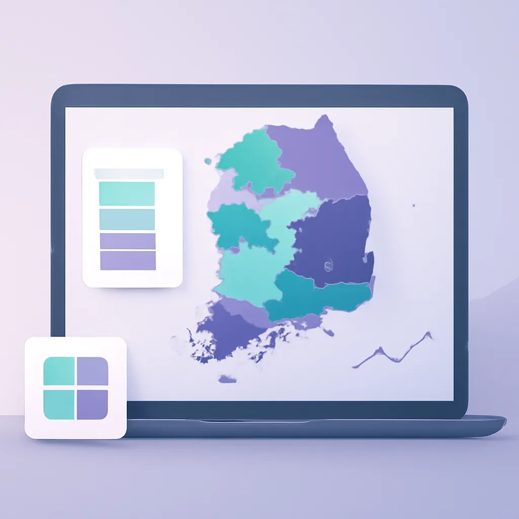 단계구분도(Choropleth) 잘 만드는 법
